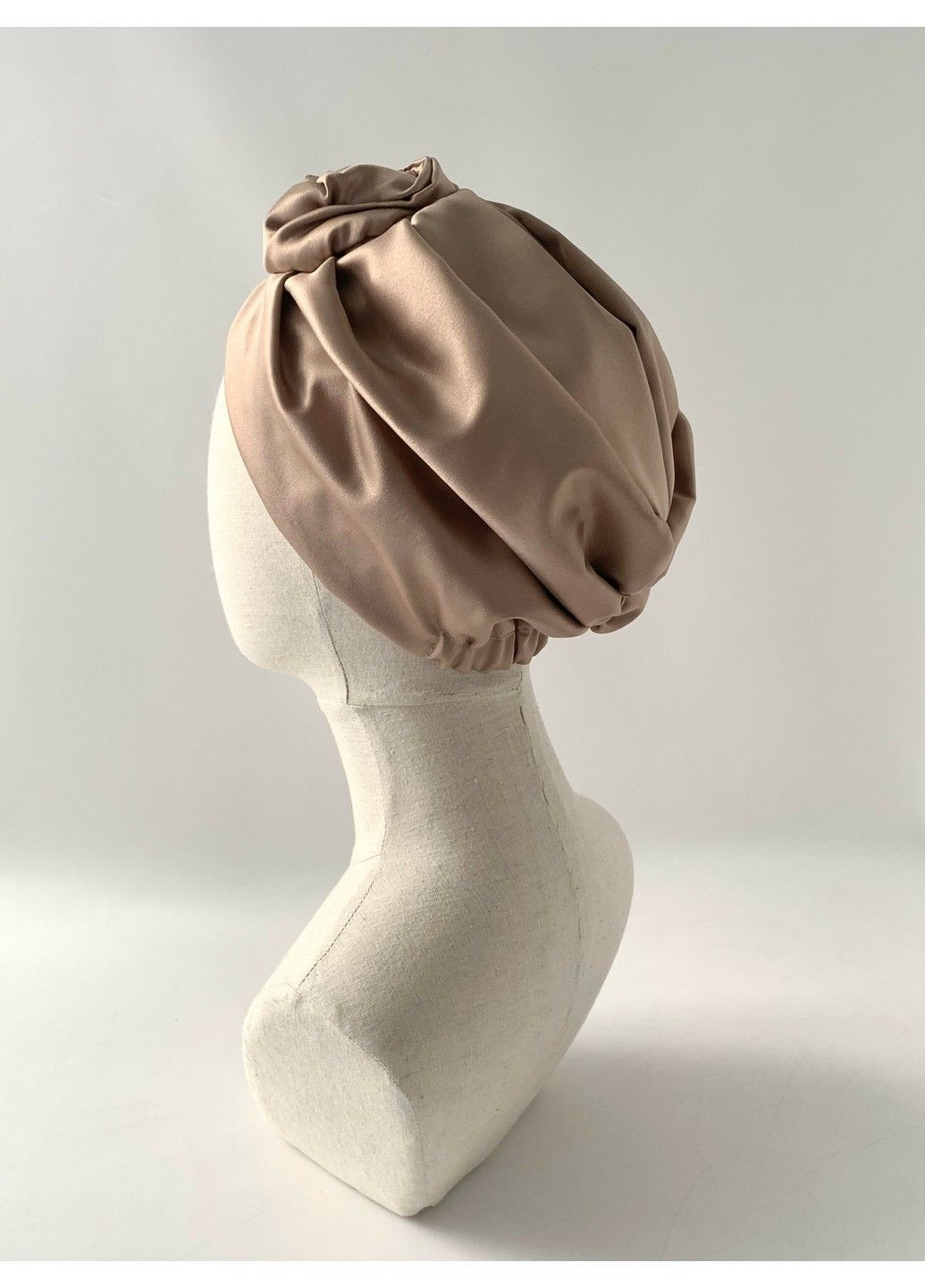 Атласный тюрбан с цветочком BANDANA QUEEN (366239244)