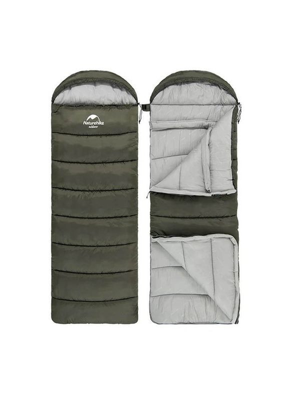 Спальный мешок U150 NH20MSD07 (11°C) левый зеленый 220 см (6927595764398-L) Naturehike (360642978)