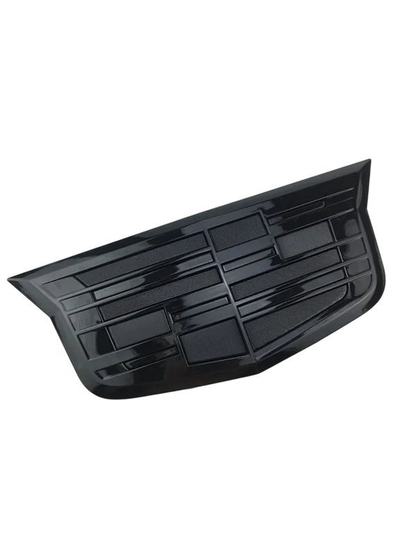 Емблема передня чорна 210х90мм пластик (на защіпках) Cadillac (369610258)