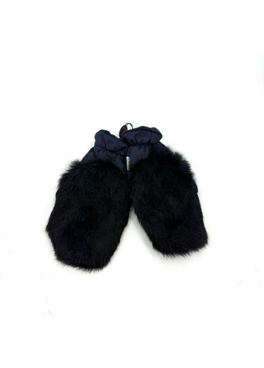 Детские перчатки, арт. AV-009, темно-синий кролик, 10-14 лет Fiona (361858058)