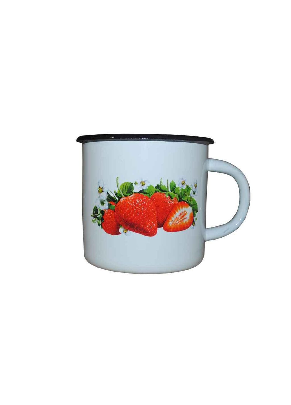 Кружка ем. 1л /2 без крышки Клубника (I0107/2) ТМ Idilia (305592635)