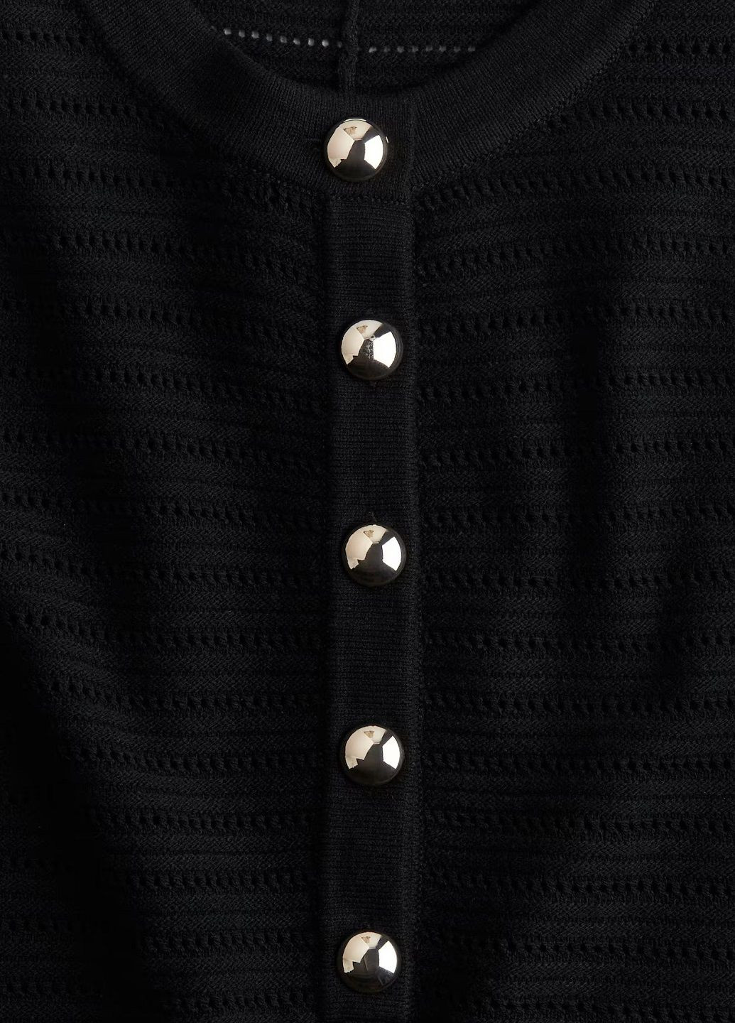 Чорна кежуал сукня H&M однотонна