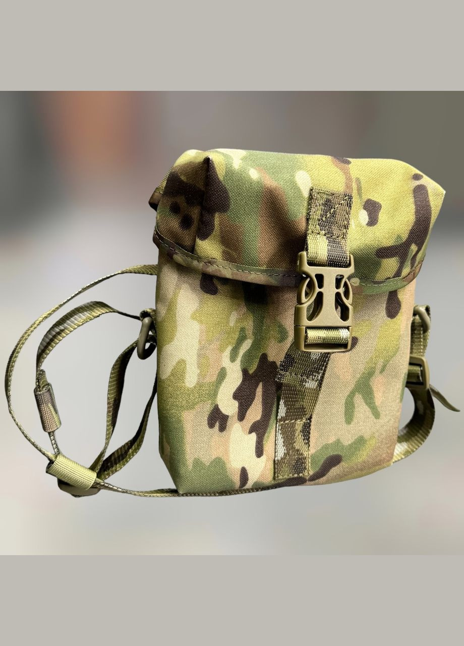 Підсумок утилітарний напівжорсткий, на плече, на молі,, для біноклів та ПНБ, мультикам, CORDURA 1000D WinTac (338625104)