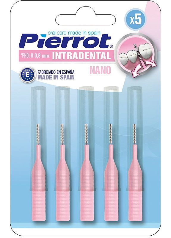 Межзубные ершики 0.8 мм Interdental Nano 5шт (2-879027) Pierrot (369792953)