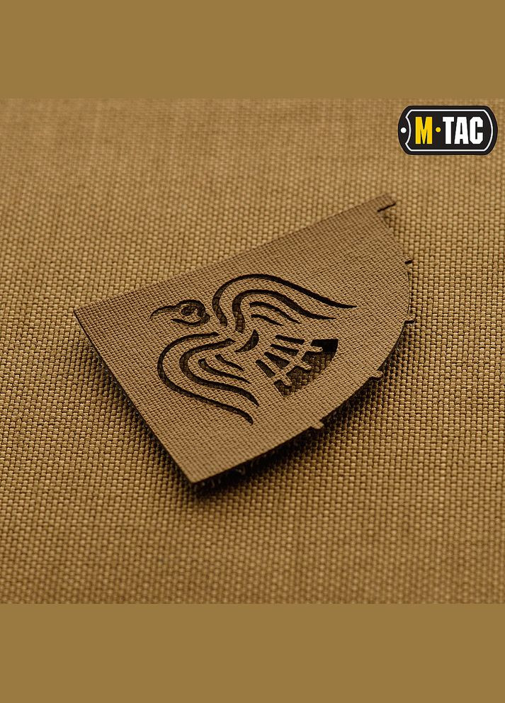 Нашивка Знамя Ворона сквозная Laser Cut Coyote M-TAC (315047814)