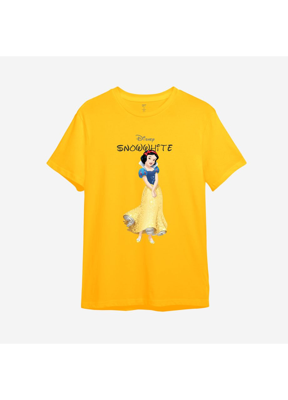 Оранжевая демисезонная детская футболка с принтом "snowwhite / белоснежка и семь гномов" (10335489344) ТiШОТКА