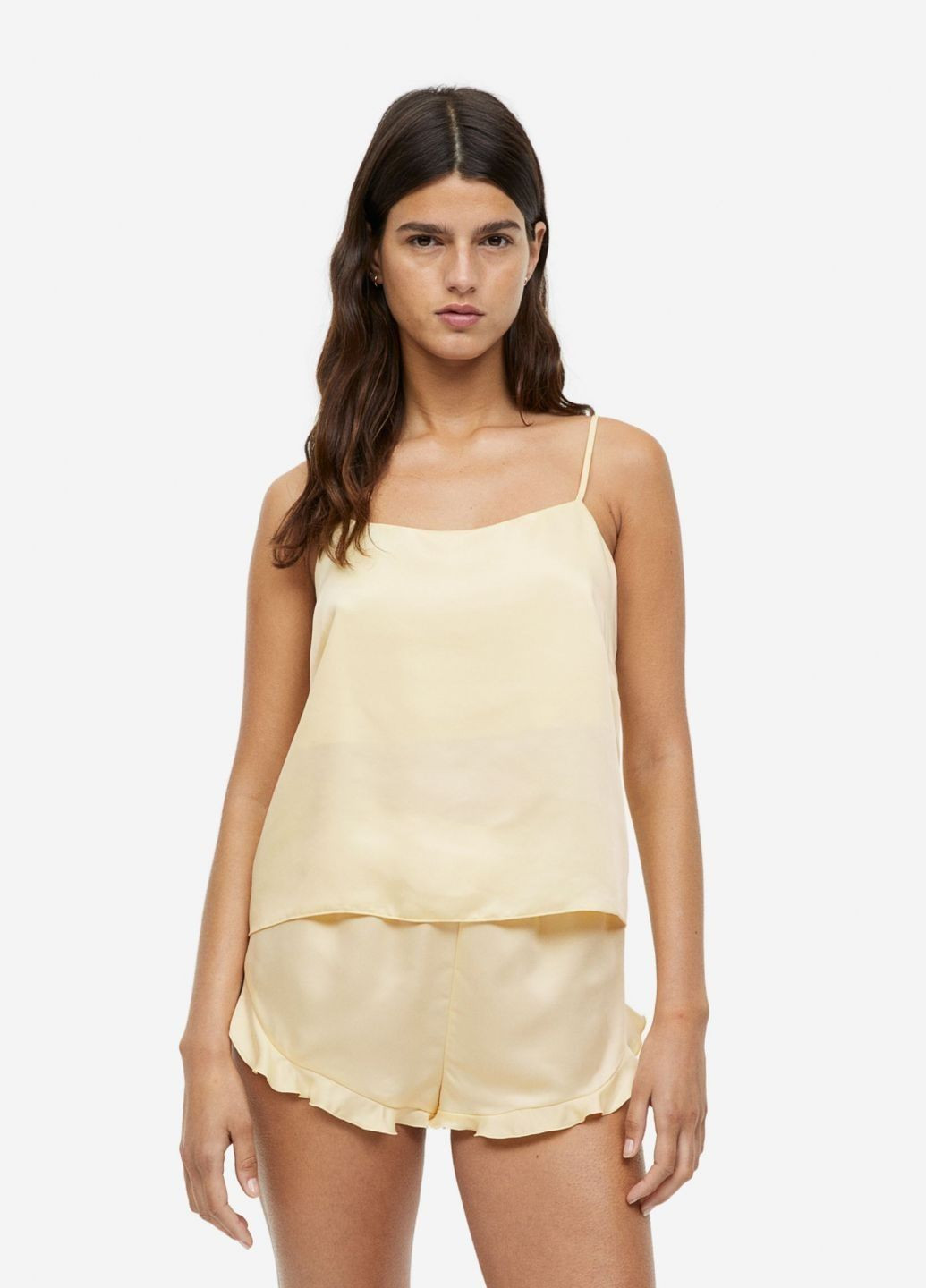 Желтая всесезон шорты для сна H&M