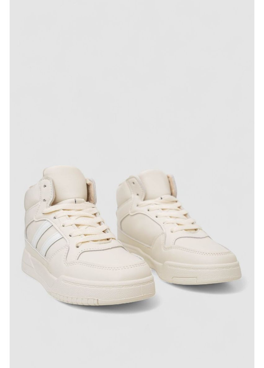 Кросівки жіночі зимові на хутрі, колір бежевий, 248RAD400 Stilli бежеві (366220406)