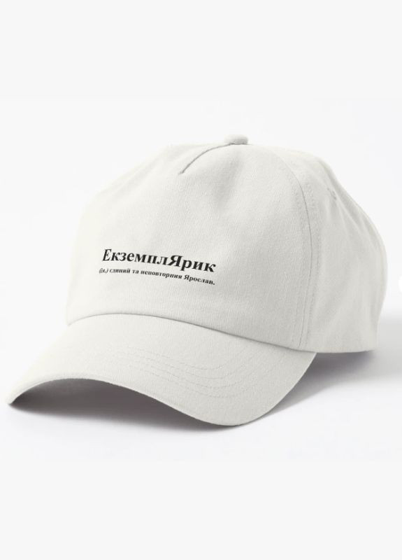 КЭпка УнисЭкс с принтом ЭкзЭмплЯрик Ярик Ярослав Malfini (318401281)