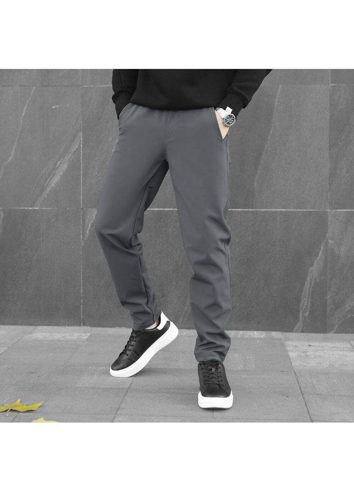 Стильні та універсальні чоловічі штани з матеріалу Soft Shell (мікрофліс з плащівкою) Vakko (364828777)