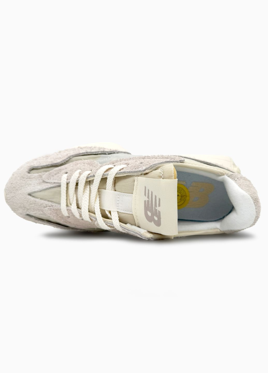 Кроссовки женские New Balance 327 Casual Beige | Нью Беланс 327 бежевые No Brand бежевые демисезоны (340916033)