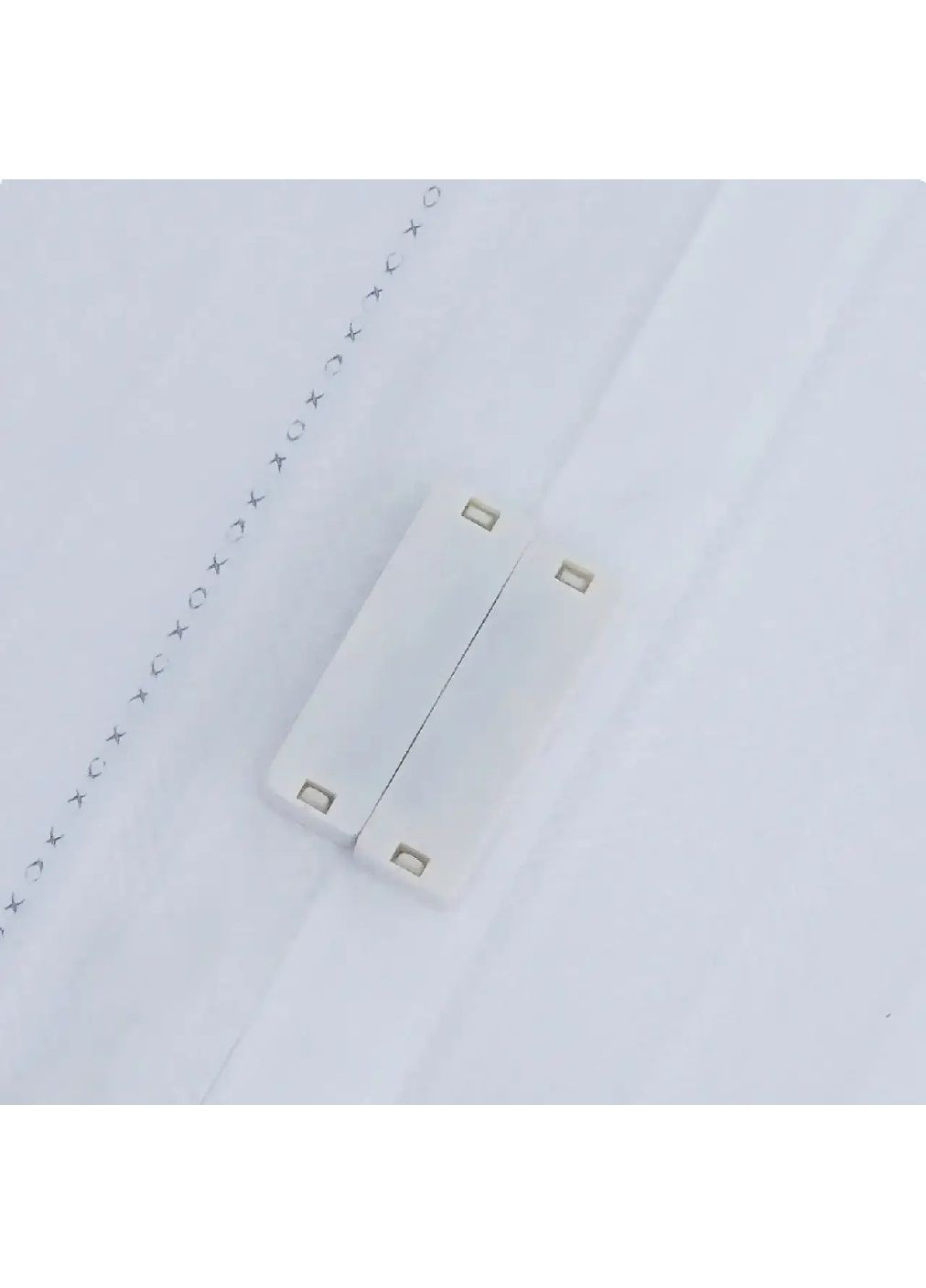Антимоскітна захисна сітка на магнітах для вікон дверей від комах з соняшниками 2 шт 210х50 см (476895-Prob) Біла Unbranded (292309284)