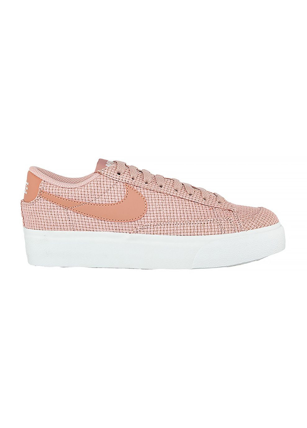Жіночі Кросівки BLAZER LOW PLATFORM ESS Рожевий Nike рожеві демісезони (333959547)