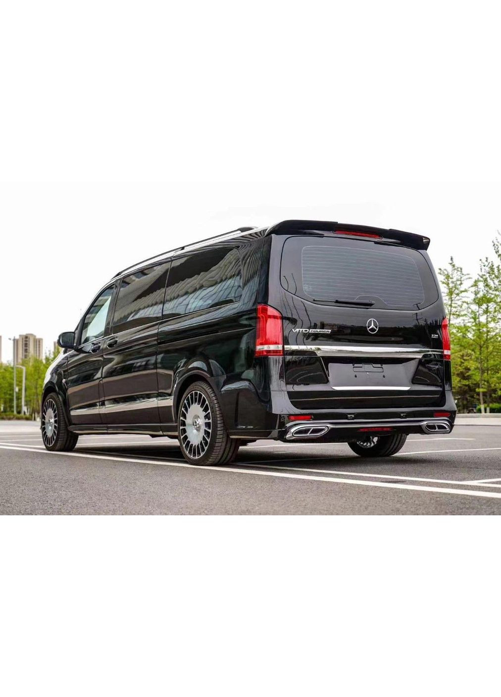 Комплект обвеса (Maybach Type-A с капотом) для Mercedes Vito/V-class W447 2014- гг. No Brand (389465785)