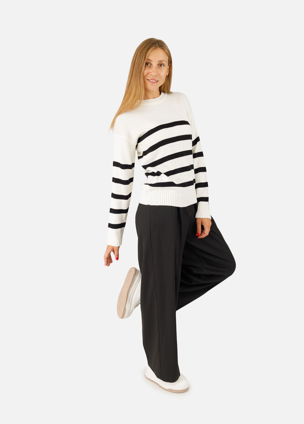 Жіночий джемпер колір молочний CB-00255844 Yuki (307839859)