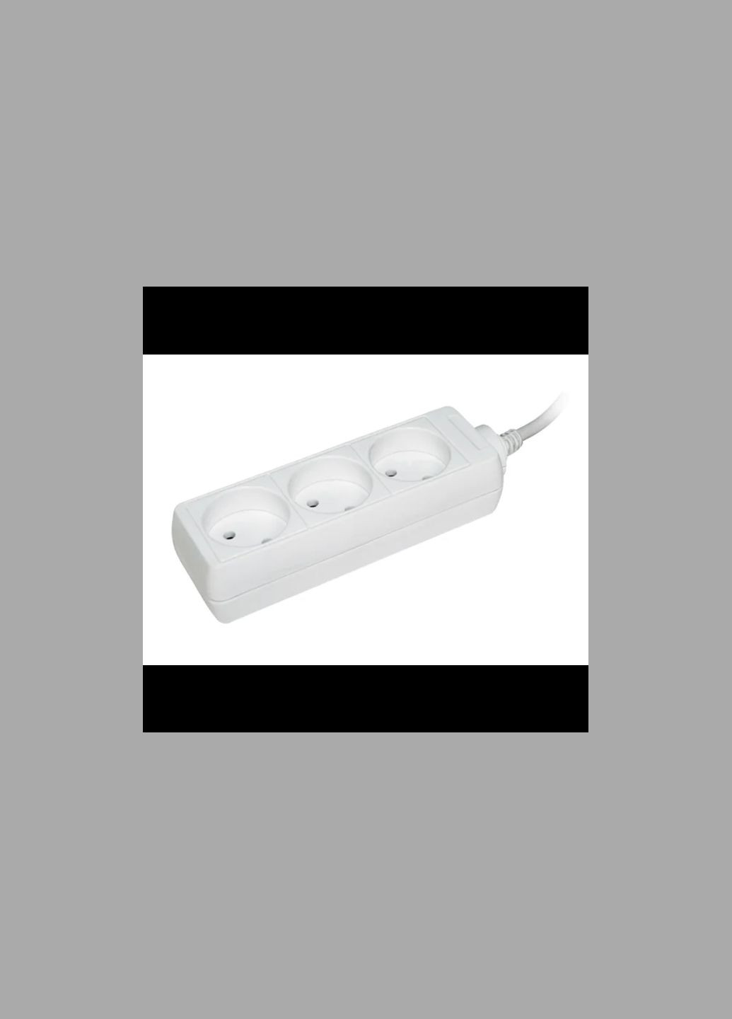 Удлинитель 1,5м3 гнезда 2P 10А [WYP10-06-03-01-N-U] П3 STANDART UEC (337158005)