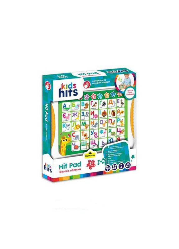 Интерактивный планшет "Веселая Азбука" KH01/003 украинский, английский язык No Brand (313287597)