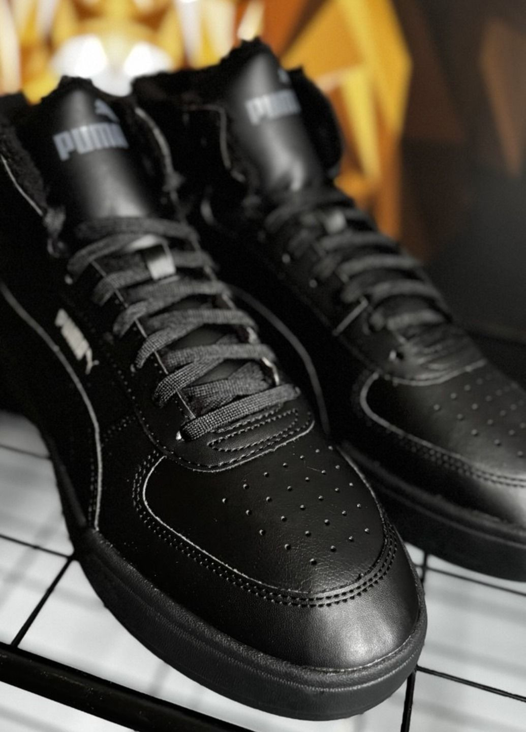 Черные кроссовки Puma