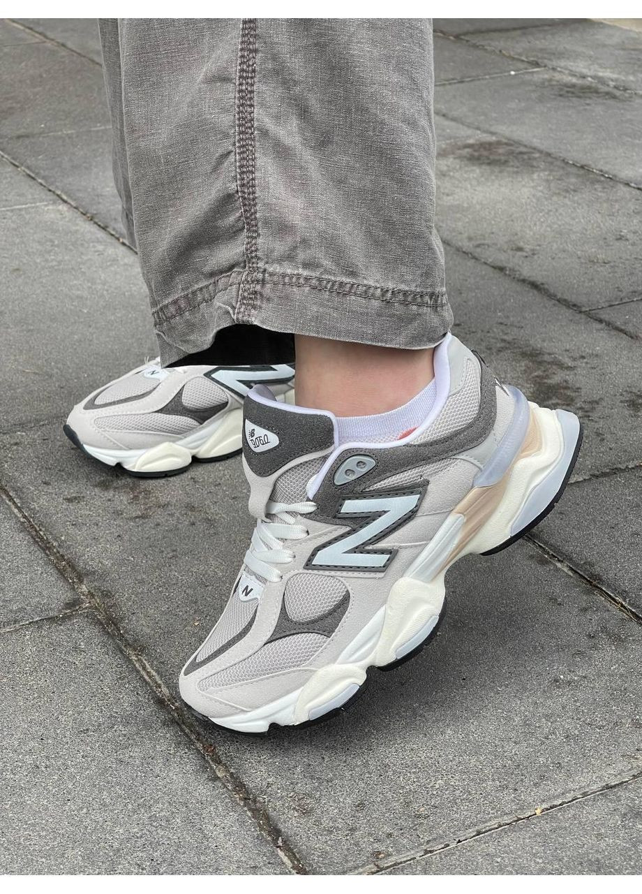 КРОСІВКИ ЖІНОЧІ NEW BALANCE 9060 GREY V2 НЬЮ БЕЛАНС 9060 No Brand сірі демісезони (368868725)