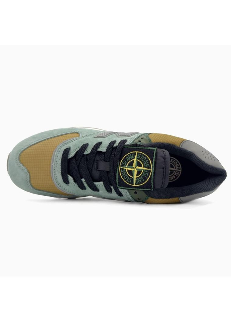 КРОСІВКИ ЖІНОЧІ NEW BALANCE 574 LEGACY STONE ISLAND OLIVE YELLOW НЬЮ БЕЛАНС 574 No Brand комбіновані демісезони (367171823)