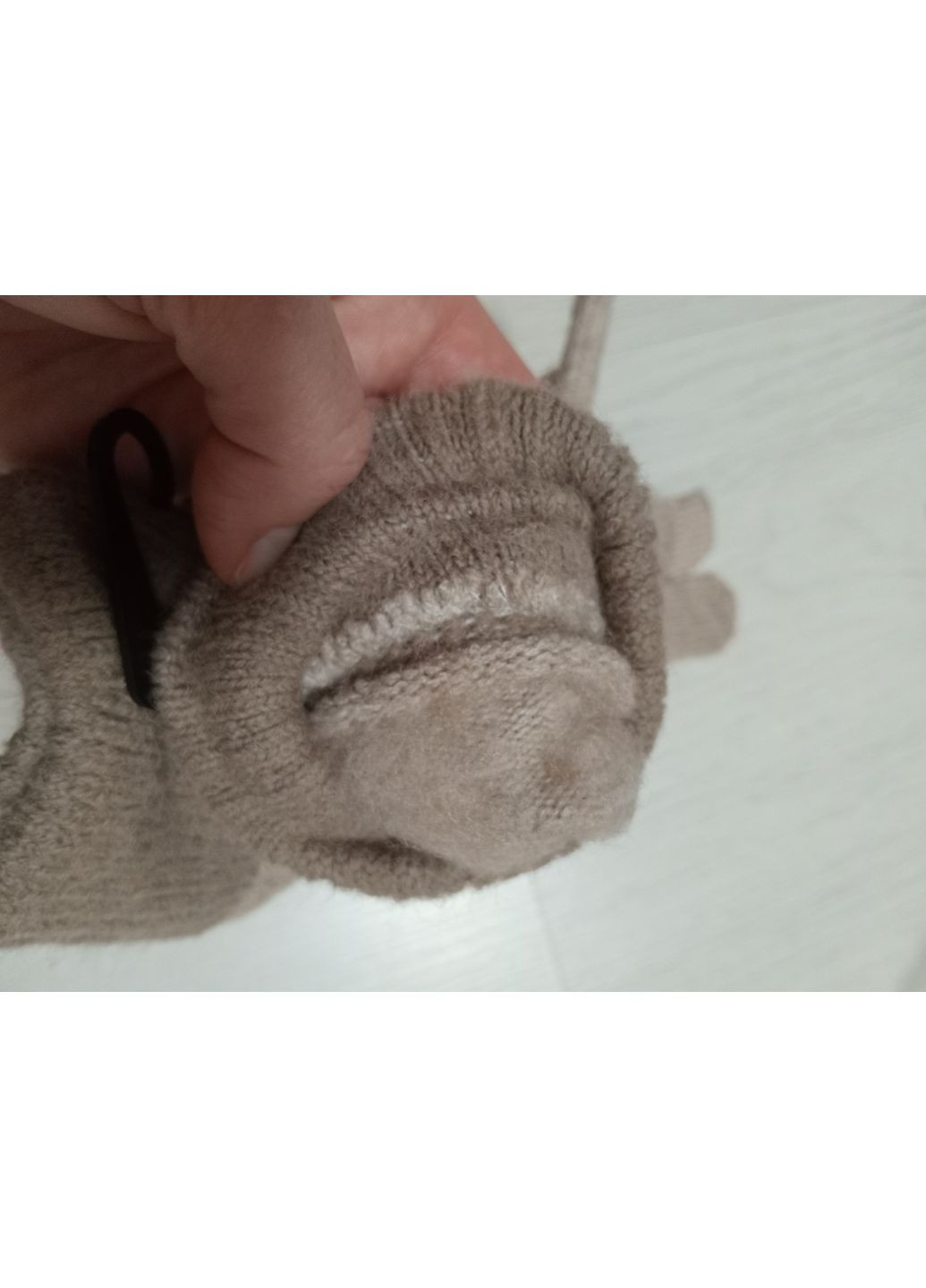 Перчатки женские трикотажные с сенсорным пальчиком No Brand (371899732)