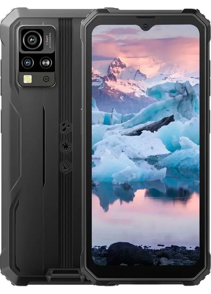 смартфон bv4800 pro 6.56" hd+ /4gb/128gb/ t606 / 5180mah / 13+5мп / nfc /ip69k/ black Blackview (400816566)