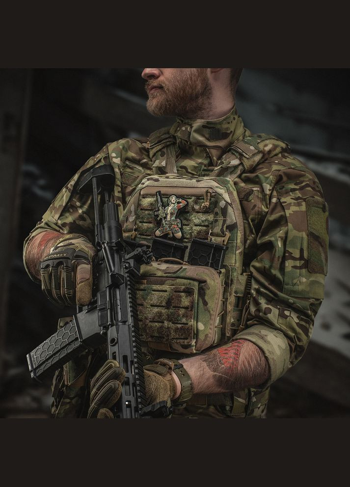 Нашивка Tactical girl №1 Якудза PVC Multicam M-TAC (315048072)