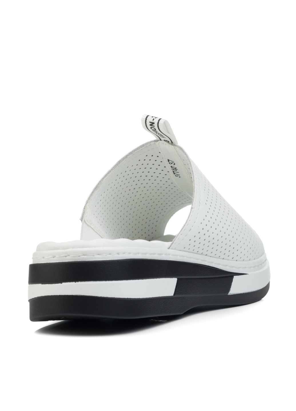 Белые шлепанцы (1521ла) Prima d'Arte