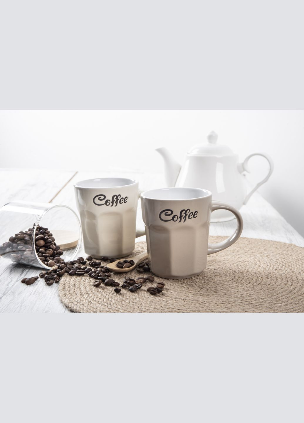 Чашка COFFEE TASTE 310 мл Мультиколір Limited Edition (315887103)
