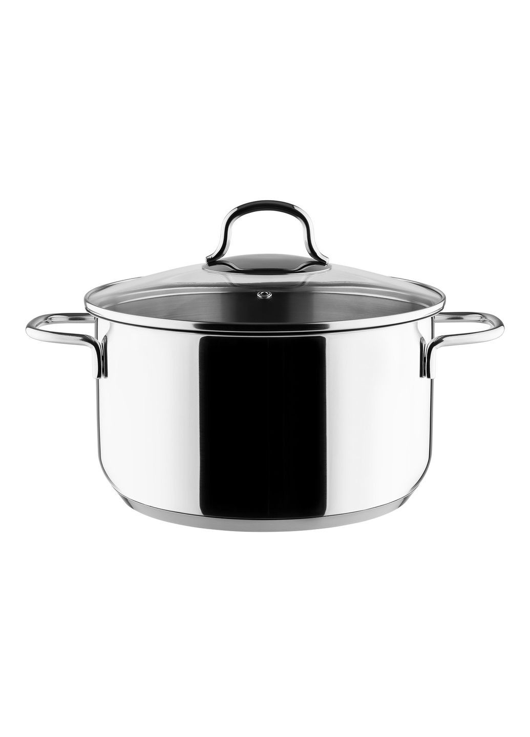 Каструля нержавійка з кришкою Techno 24 см, 5.9 л (50083) Vinzer (334713014)