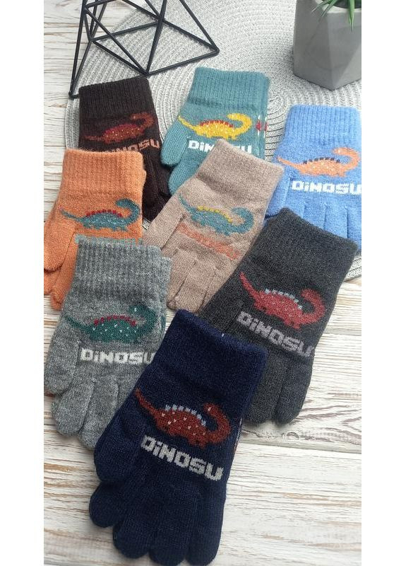 Перчатки дино динозавр 1-4 года Корона (369175735)