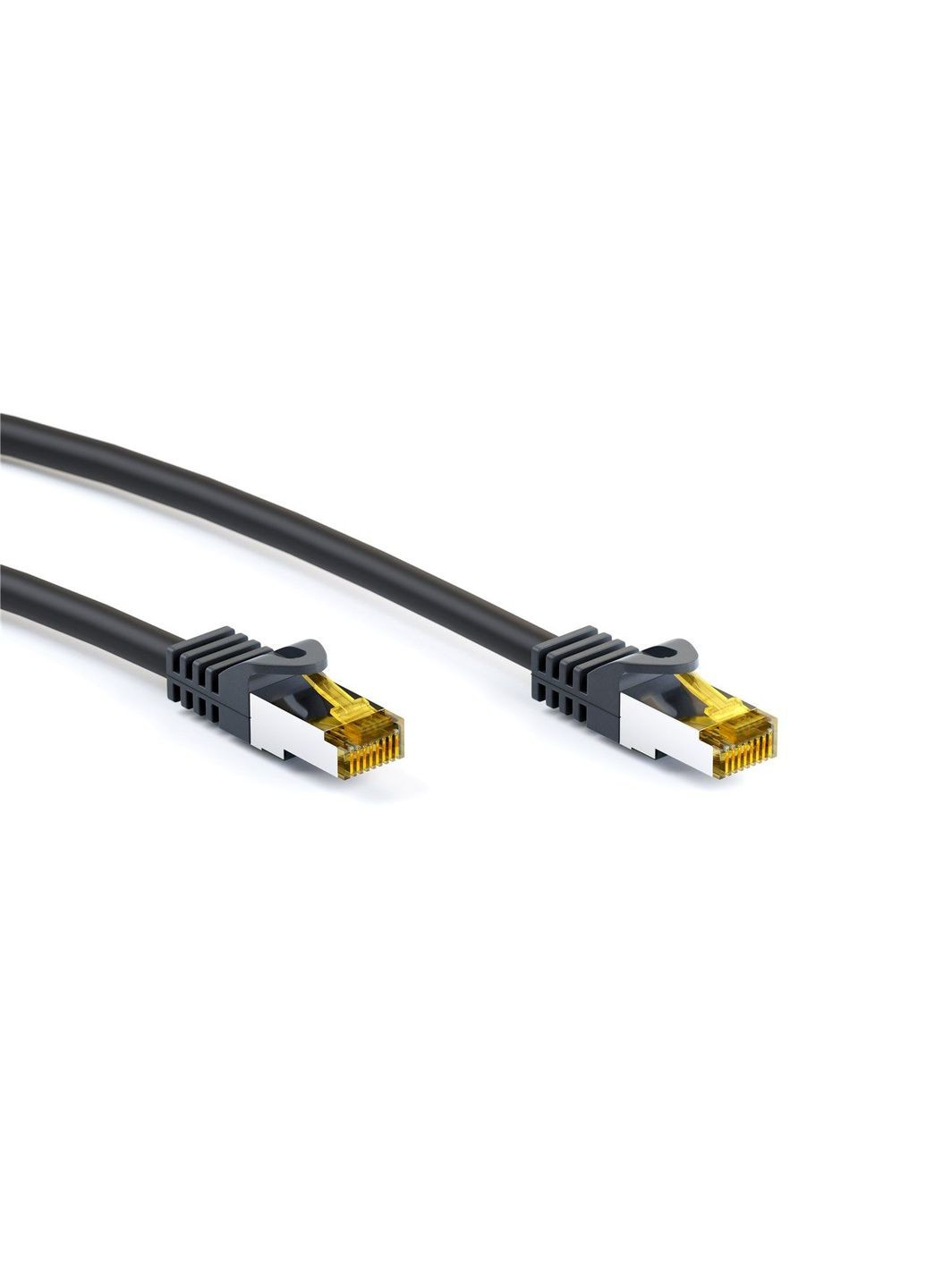Патч корд экранированный RJ45 SFTP7 1.0m patch AWG26 D=6.2mm LSOH PoE+ Cu Goobay (369645505)