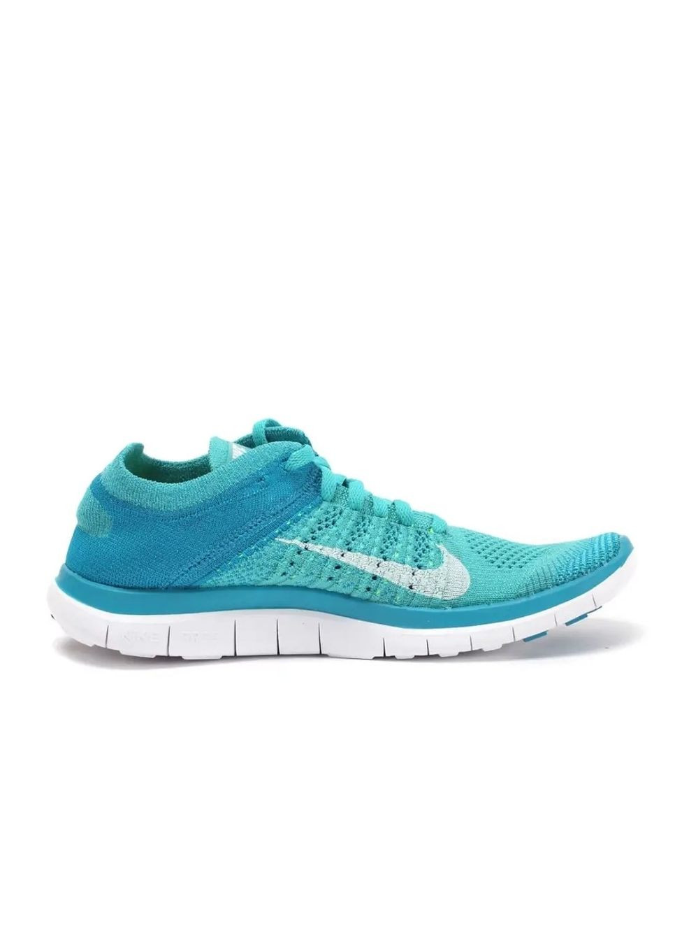 Кросівки жіночі Nike Free Flyknit 4.0 блакитні демісезони (360389434)
