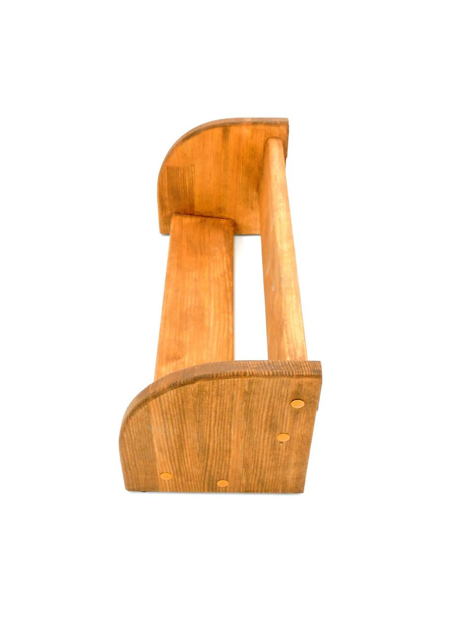 Книжкова полиця настільна з дерева Шварц шафран (КПЛ-001406) No Brand (328414111)