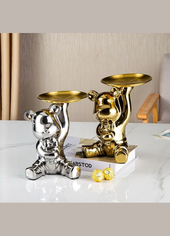 Ведмідь Ключниця скарбничка Золотий No Brand (295012642)