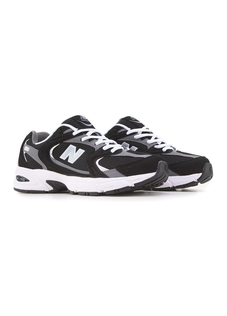 Сірі Осінні кросівки чоловічі new balance 530 classic black grey нью беланс 530 No Brand