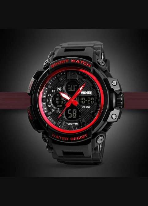 1343 (1343RD) Black-Red SALE Skmei (372949158)