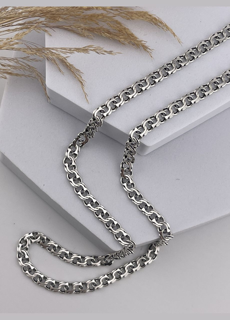 Мужская цепочка из потемненого серебра 925 пробы Харків Ланцюг (369625662)