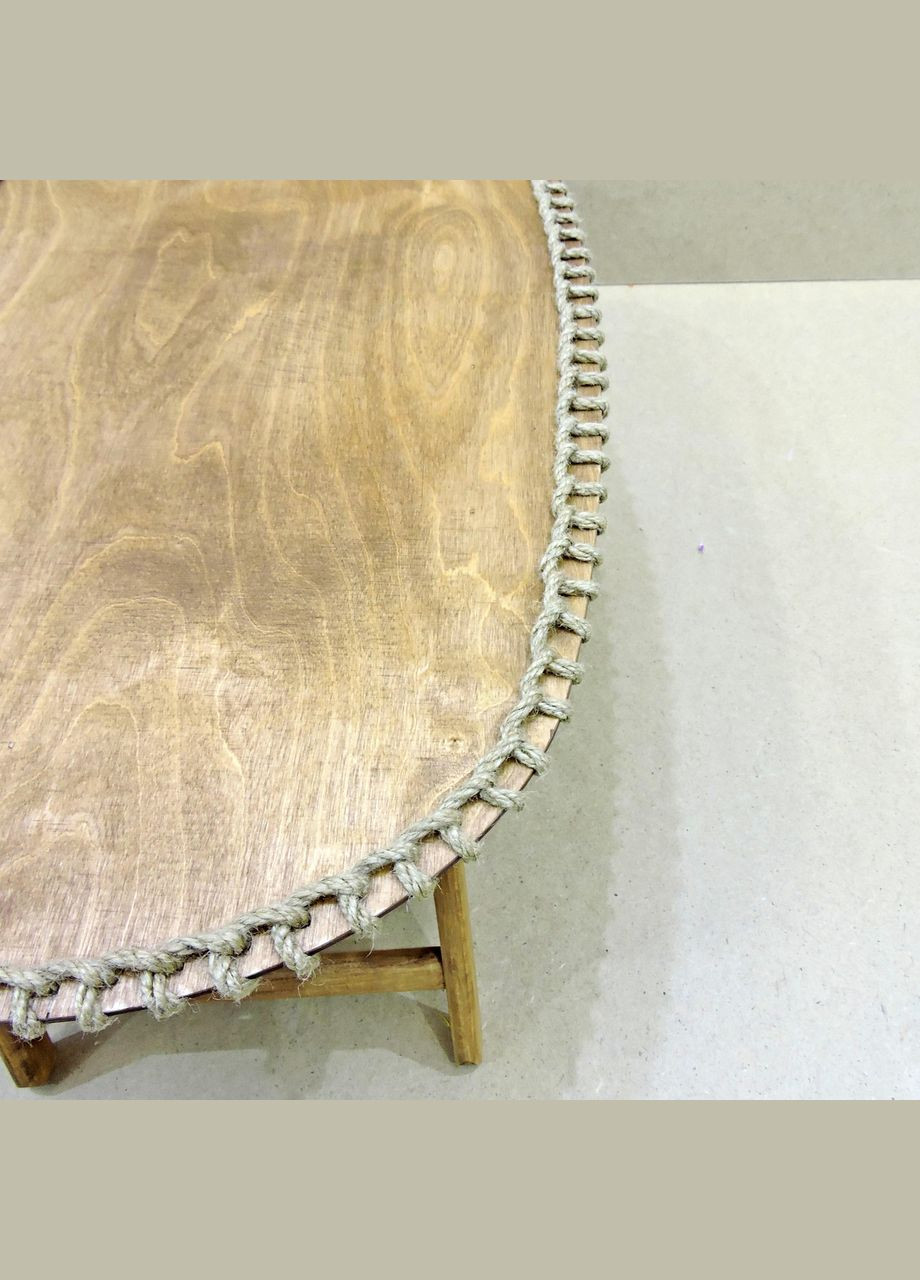 Столик-піднос для сніданку з дерева Вайомінг 03 мускат (СТП-031807) No Brand (327868671)