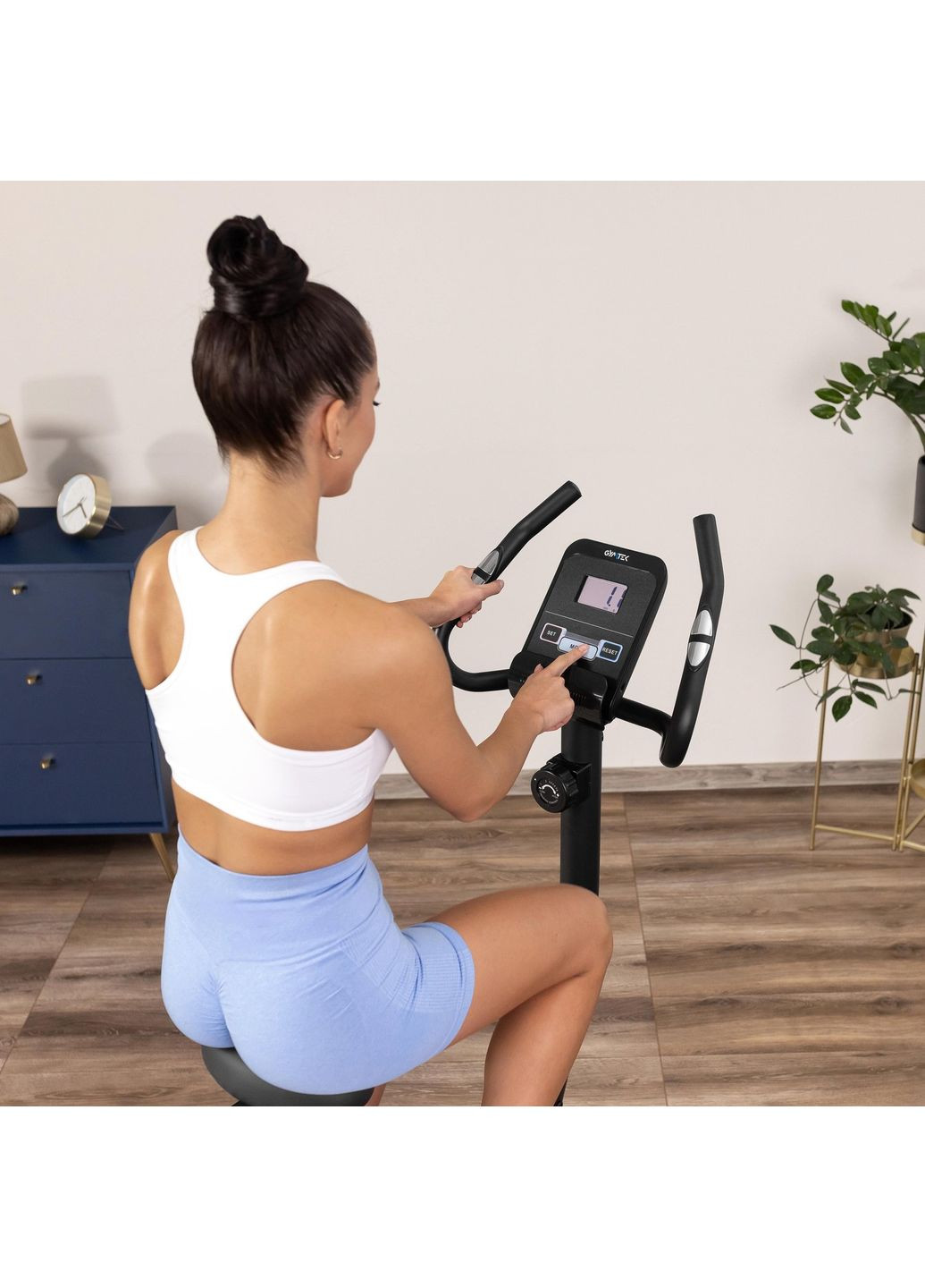 Велотренажер XB1200 магнитный синий Gymtek (361952057)