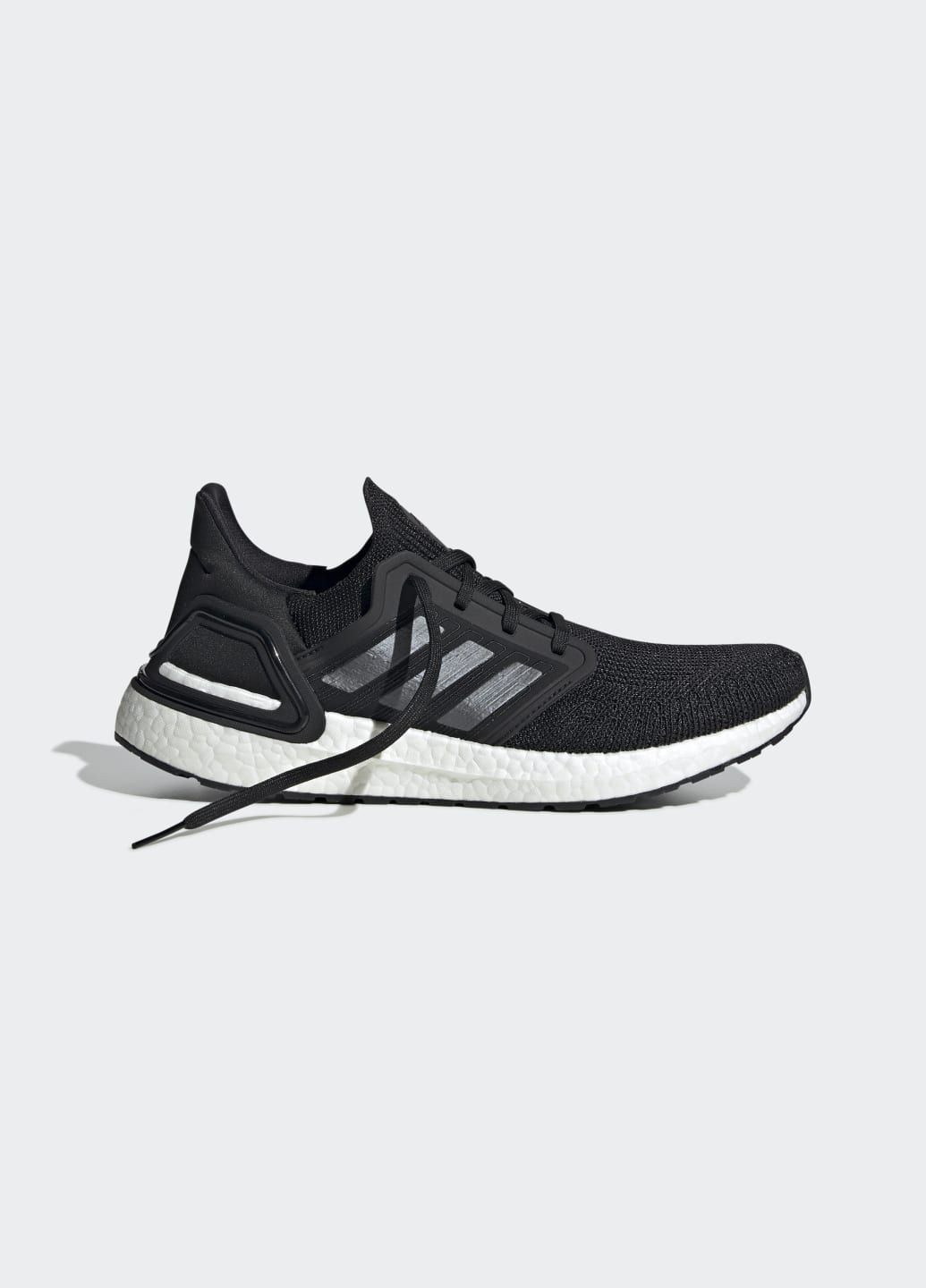 Чорні Літні кросівки для бігу ultraboost 20 adidas