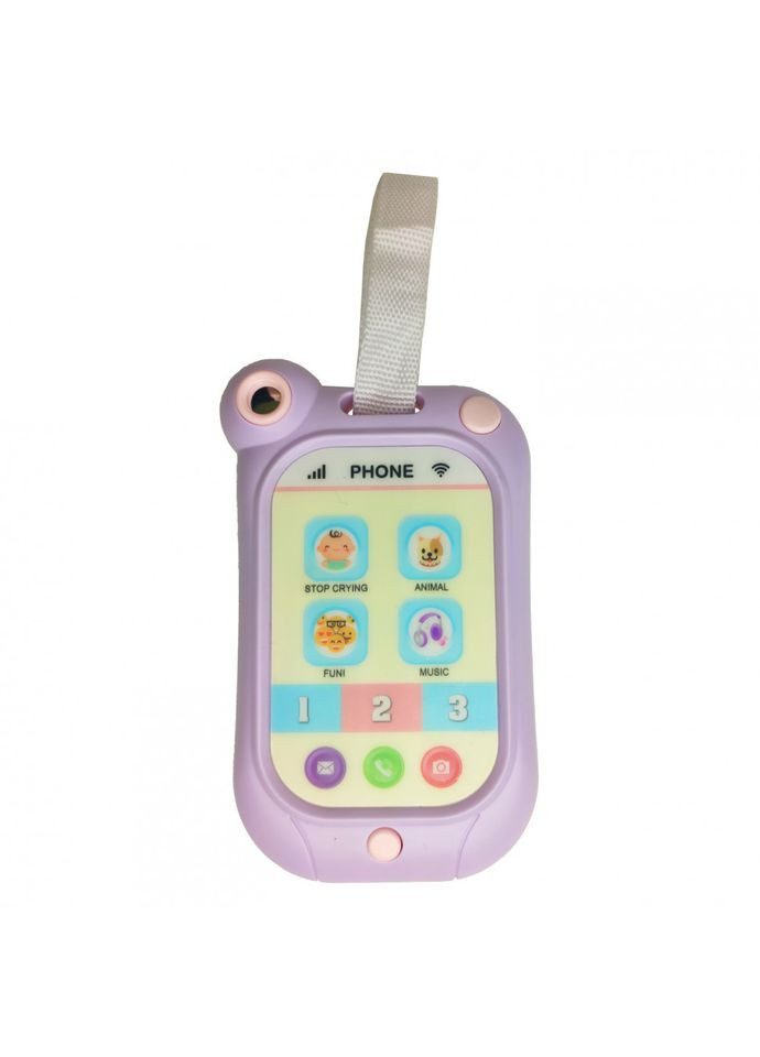 Іграшка мобільний телефон G-A081 інтерактивний Violet Metr+ (365249907)
