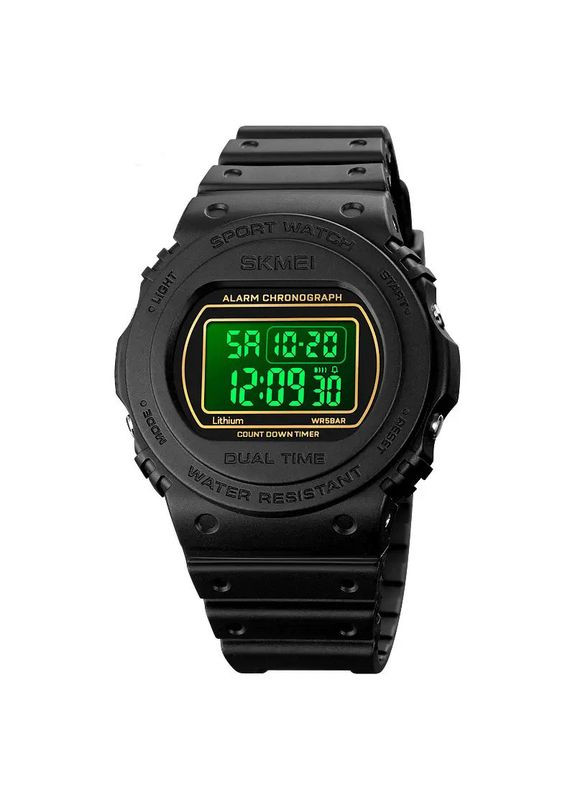Часы наручные мужские SKMEI 1776BKBK, противоударные часы, часы для военнослужащих, часы скмей мужские No Brand (359474358)