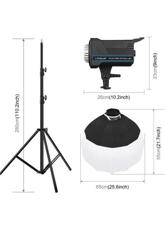 Студийный свет Softbox Kit (PKT3105EU) [168660] Puluz (402626114)