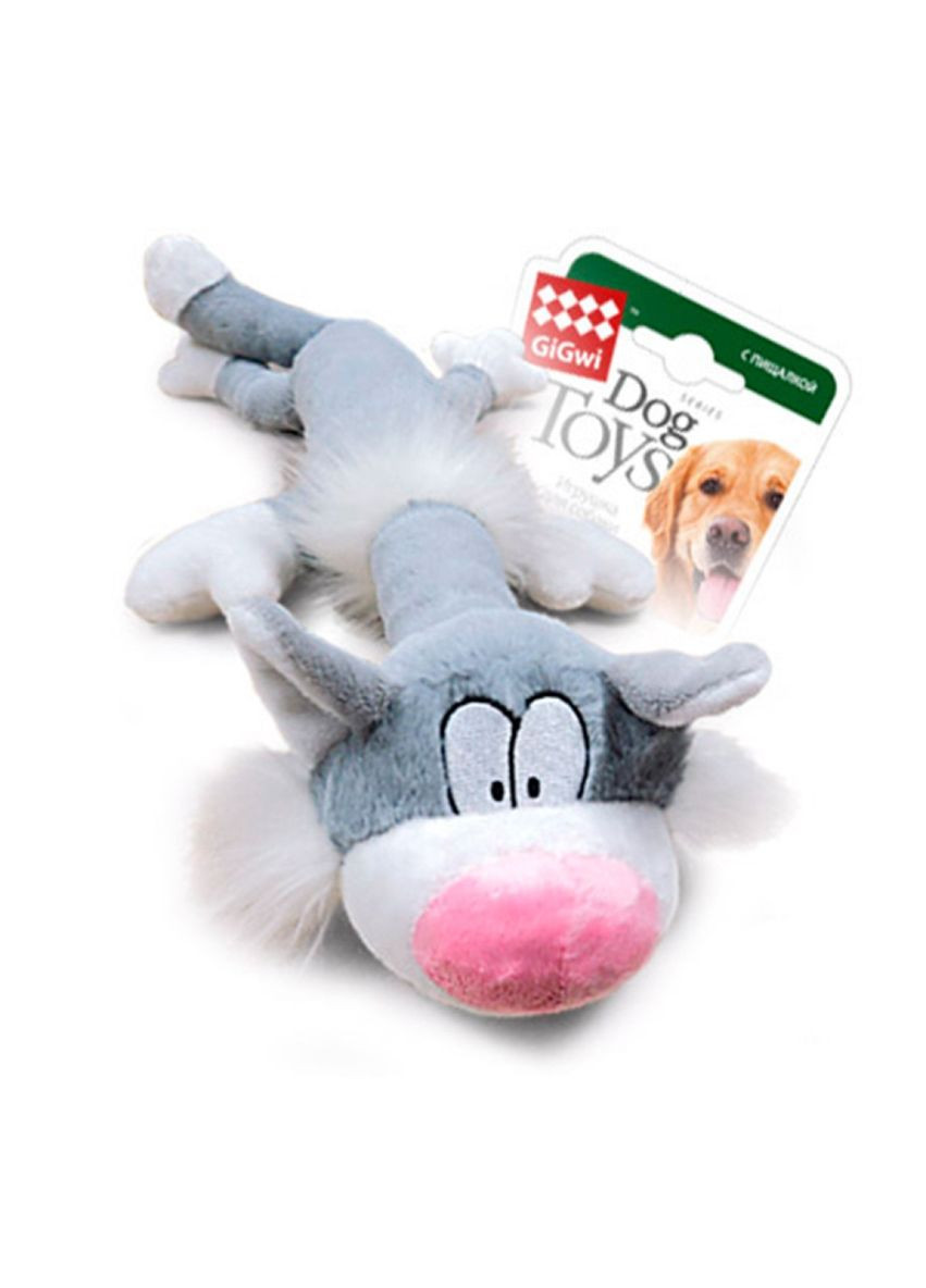 Игрушка для собак Кот с пищалкой ткань Plush 63 см (75227) GiGwi (279563419)