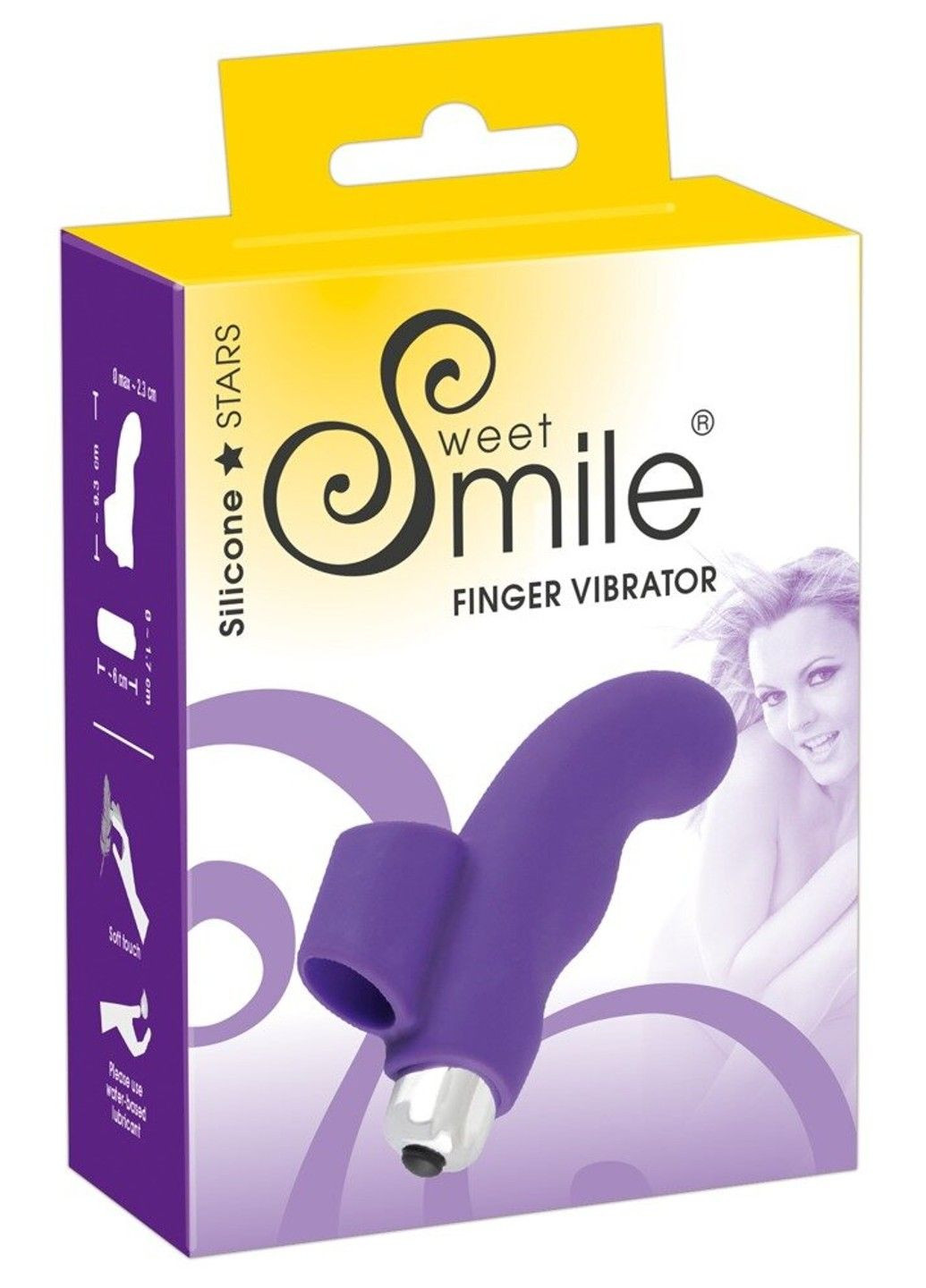 Вибронасадка на палец со стимуляцией точки G No Brand (284236220)