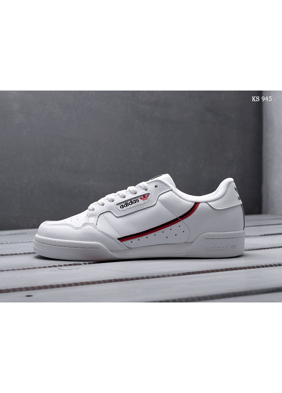 Комбіновані Осінні кросівки чоловічі adidas continental 80 адідас No Brand