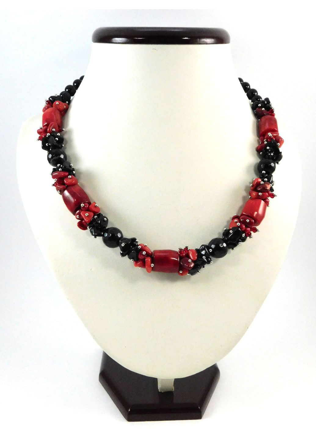 Намисто "Коралові мрії" Корал, Агат Fursa fashion (322314839)