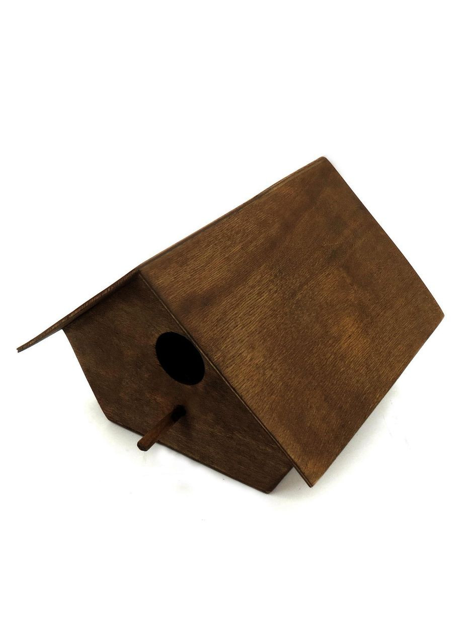 Скворечник садовый из дерева Соловей капучино (СКВ-001009) No Brand (328605388)
