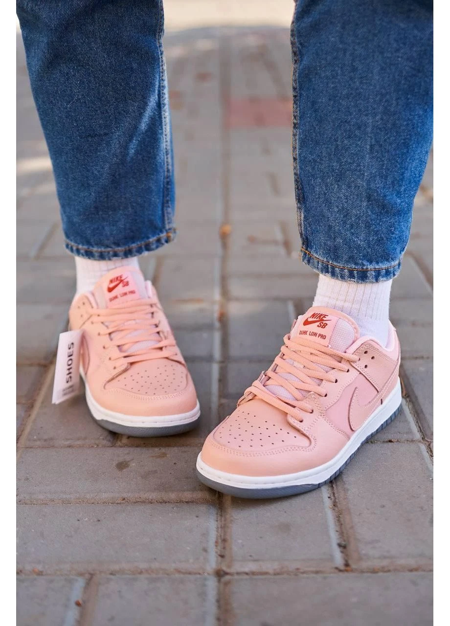 КРОСІВКИ ЖІНОЧІ NIKE SB DUNK PINK WHITE НАЙК СБ ДАНК No Brand рожеві демісезони (368869542)